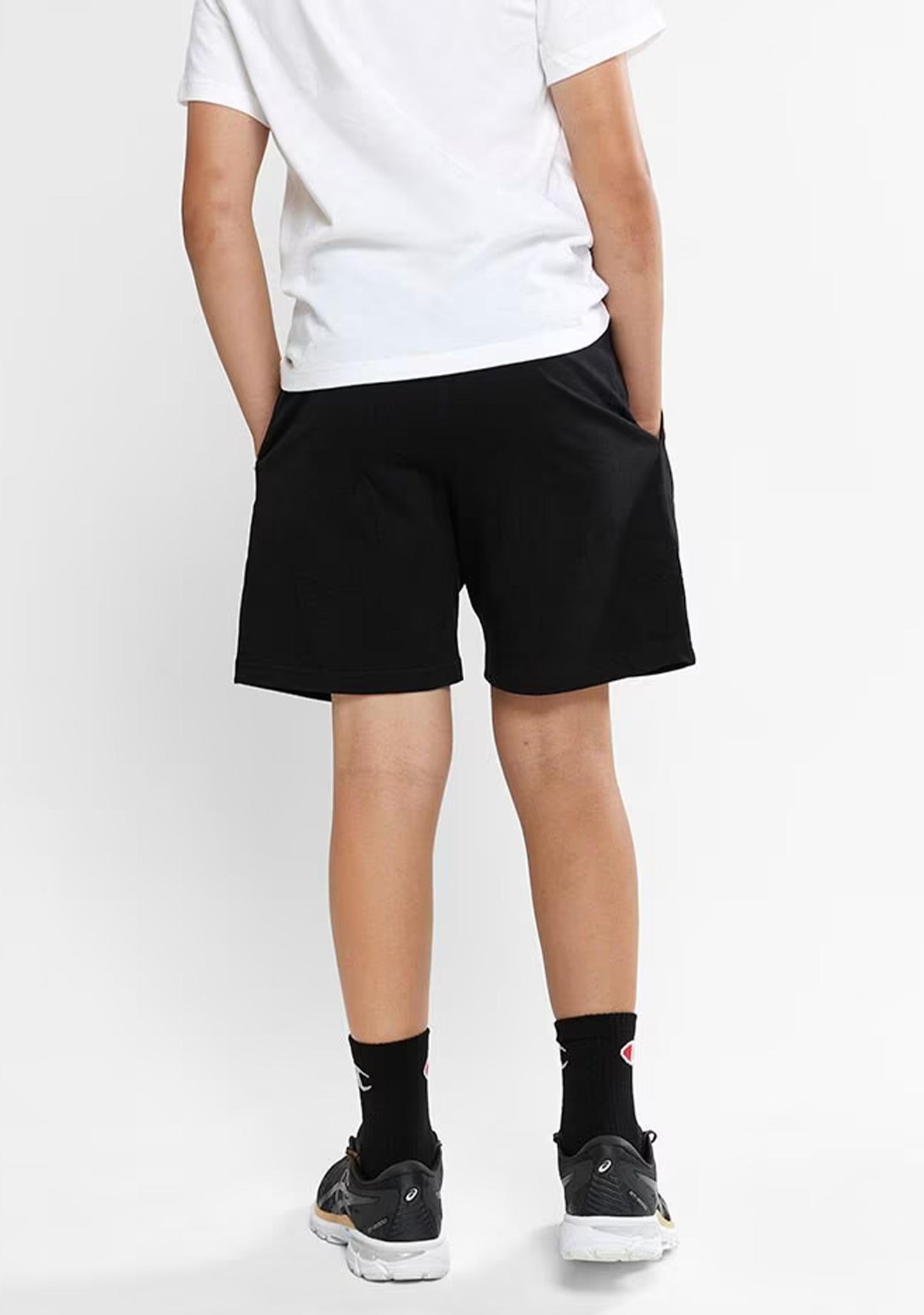 Champion Junior Script Jersey Shorts Black