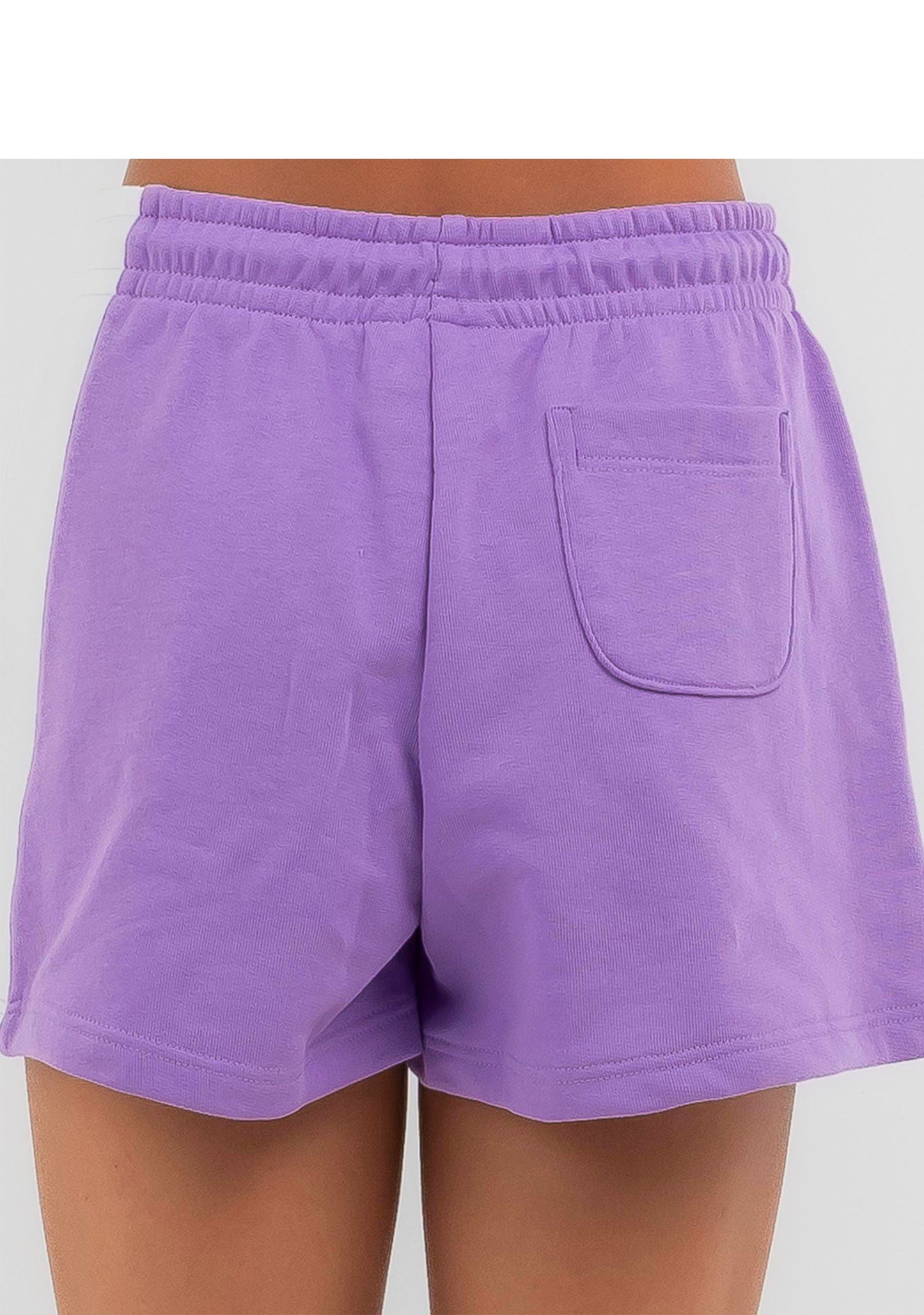 Champion Junior Girls' French Terry Panel Shorts