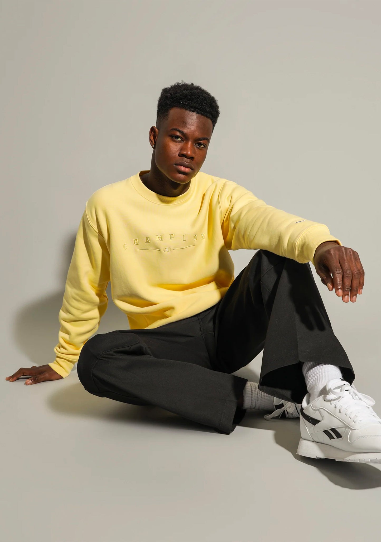 Champion Men's Reverse Weave 2K Logo Crew