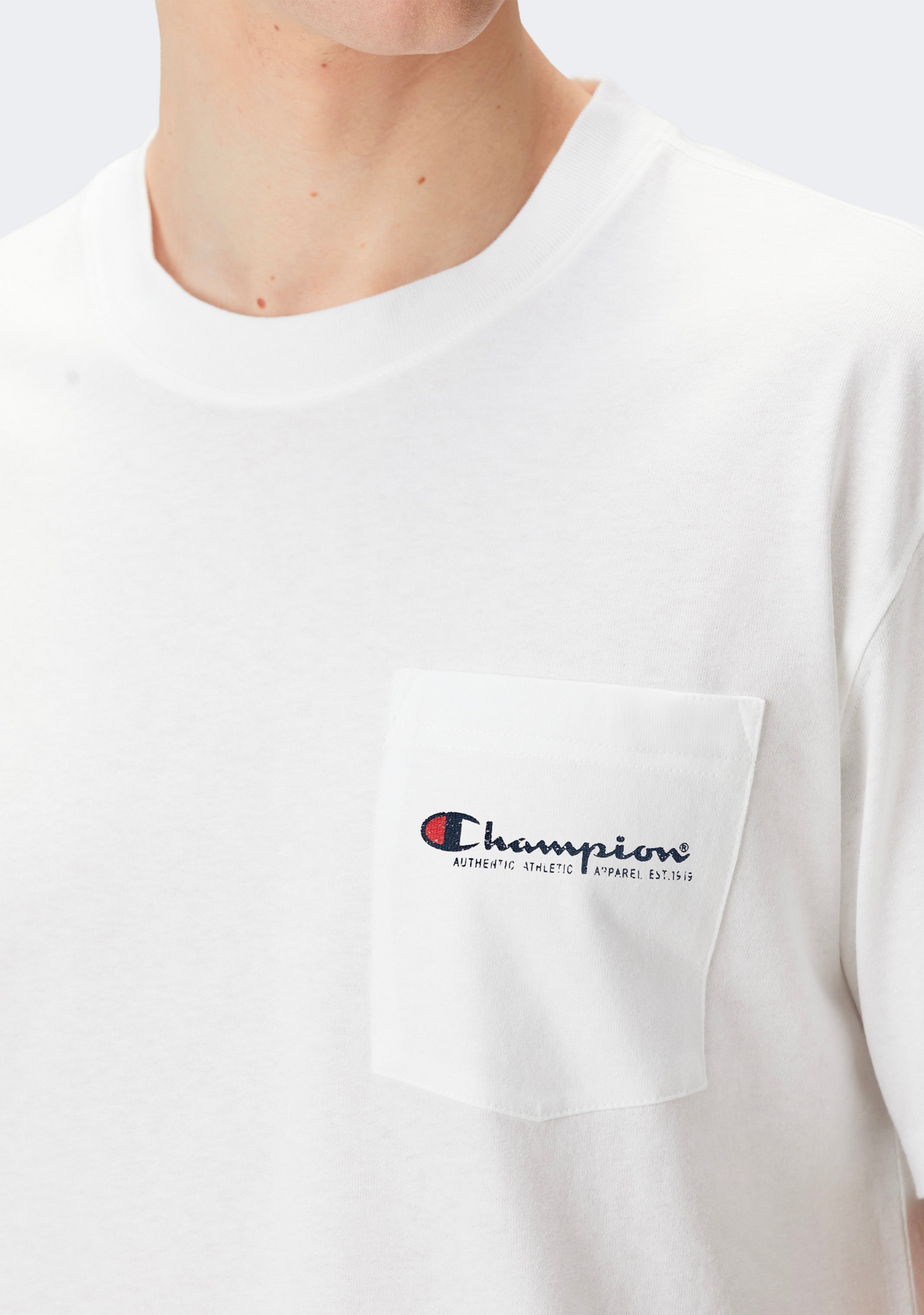 Champion Men's Recycled Jersey Script Tee