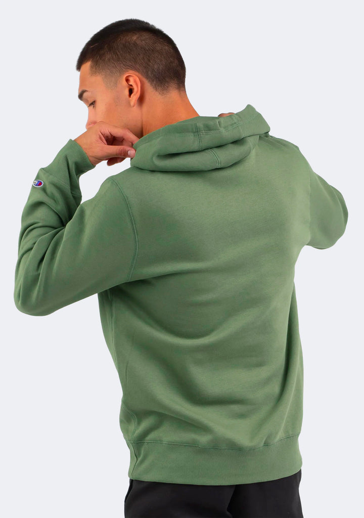 Champion Men’s Script Hoodie Outfield