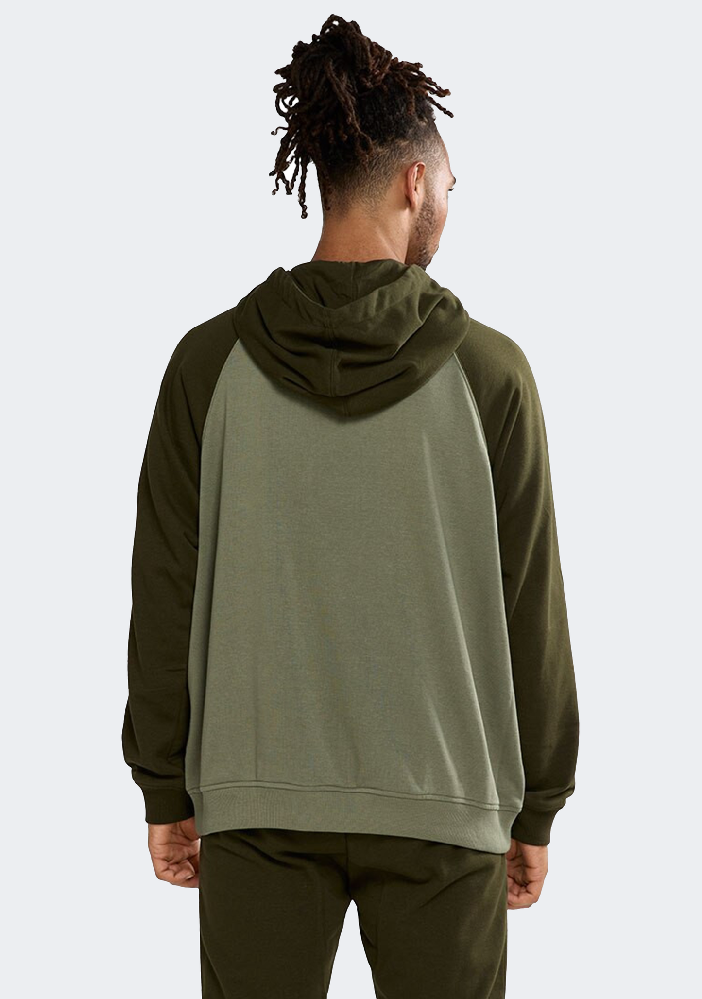 Champion Mens Lightweight Terry Colour Block Hoodie