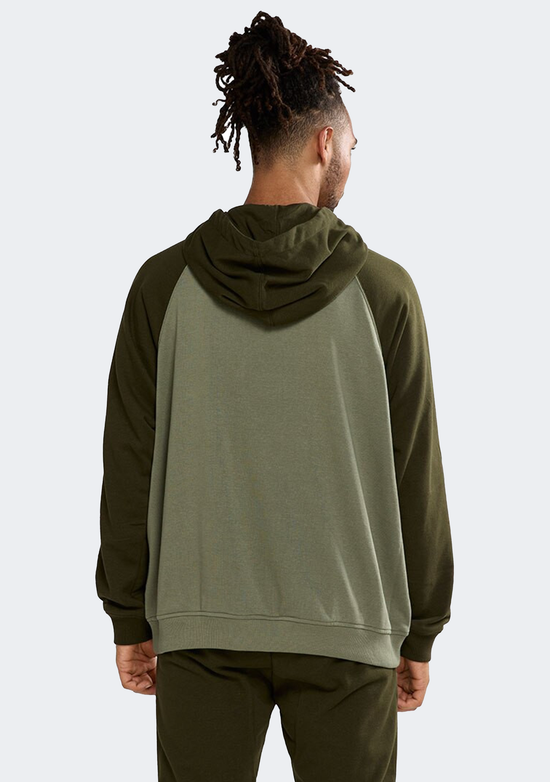 Champion Mens Lightweight Terry Colour Block Hoodie