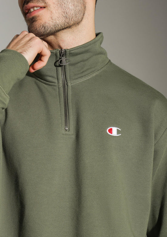 Champion Men's Reverse Weave Terry Quarter Zip