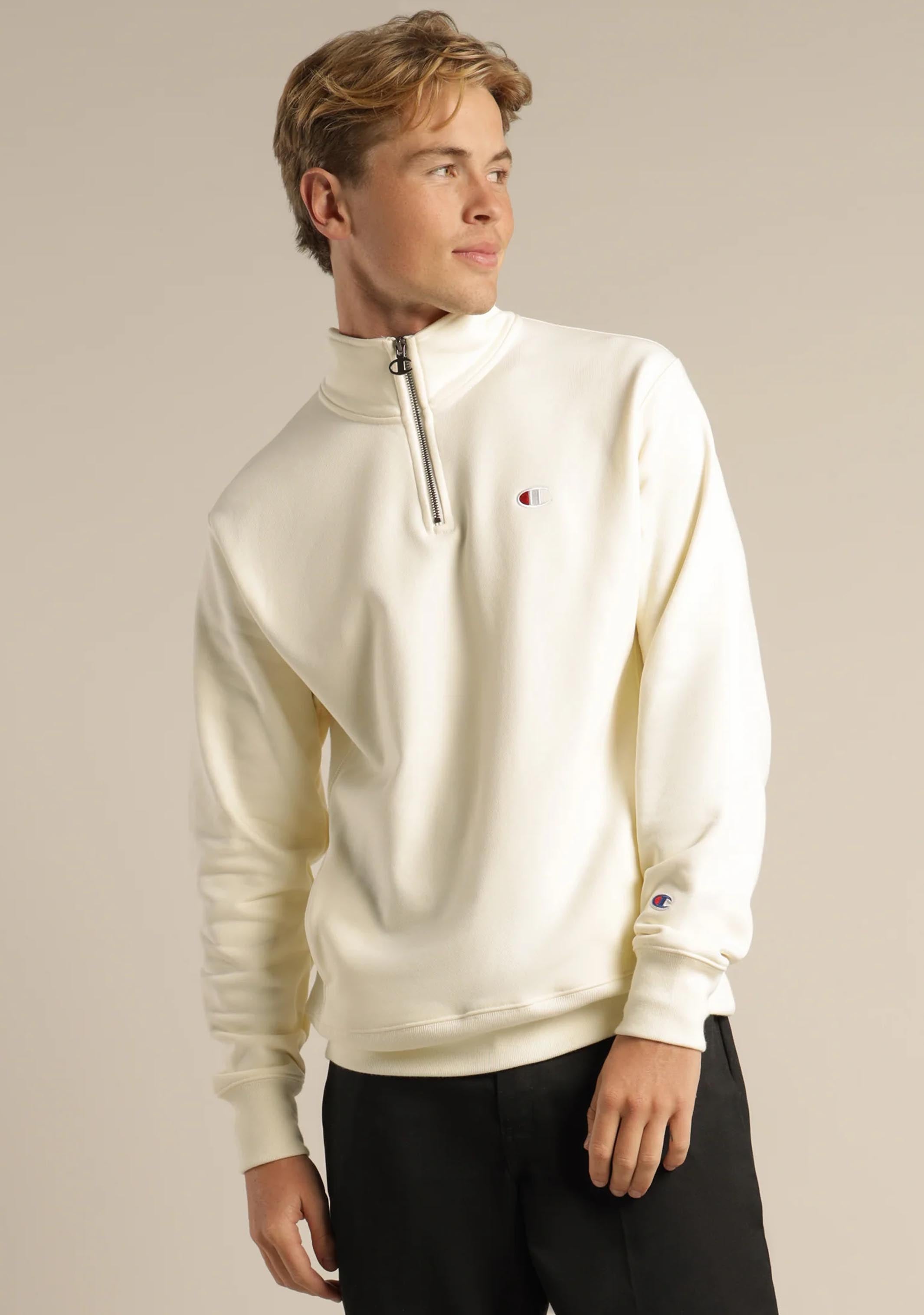 Champion 「REVERSE WEAVE」 Champion Reverse Weave C Logo 1/4 Zip Sweatshirt | EMPIRE