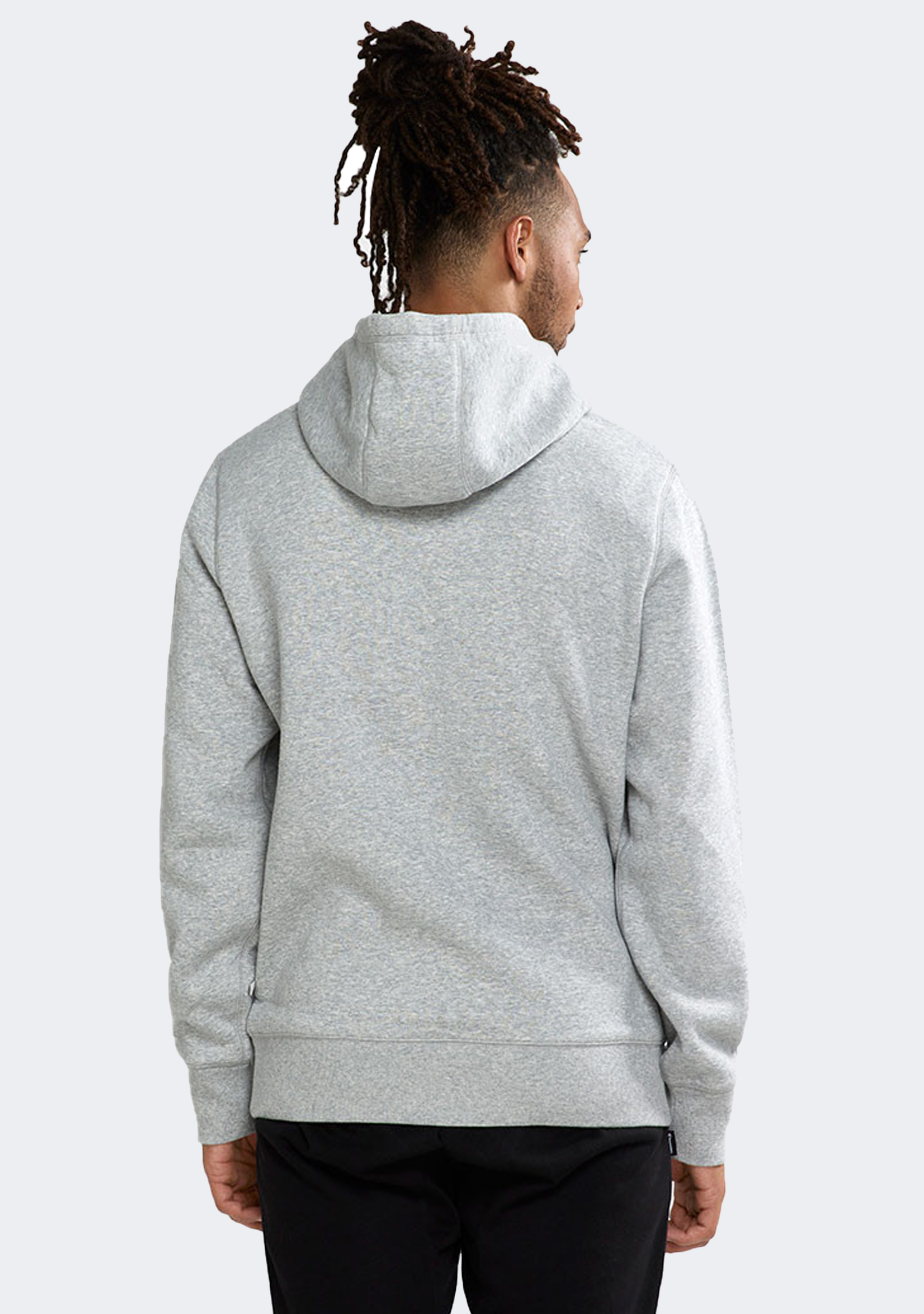 Champion Mens Sporty Graphic Print Hoodie Oxford Grey