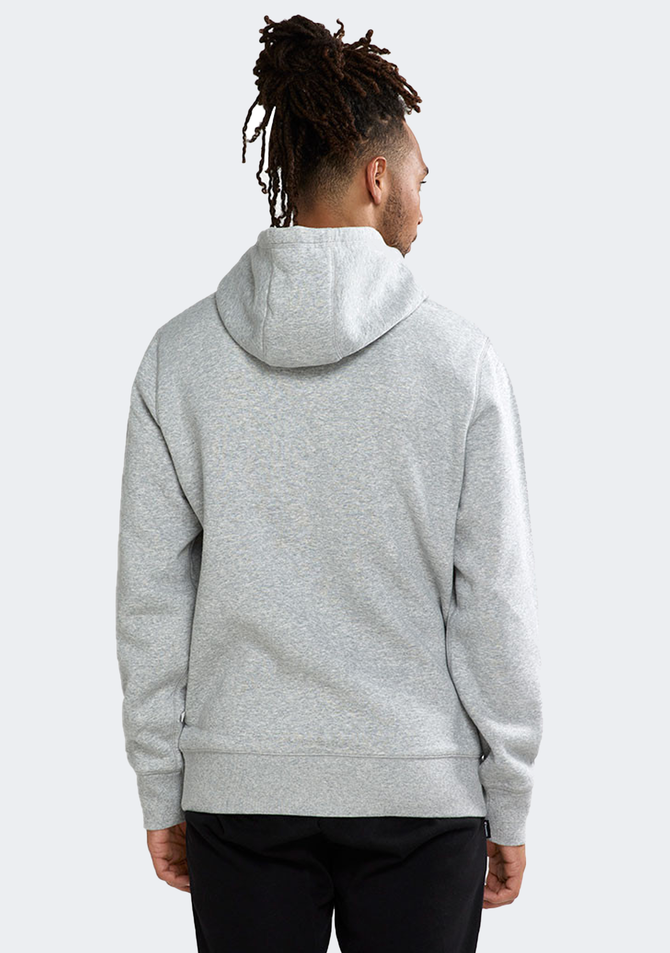 Champion Mens Sporty Graphic Print Hoodie Oxford Grey