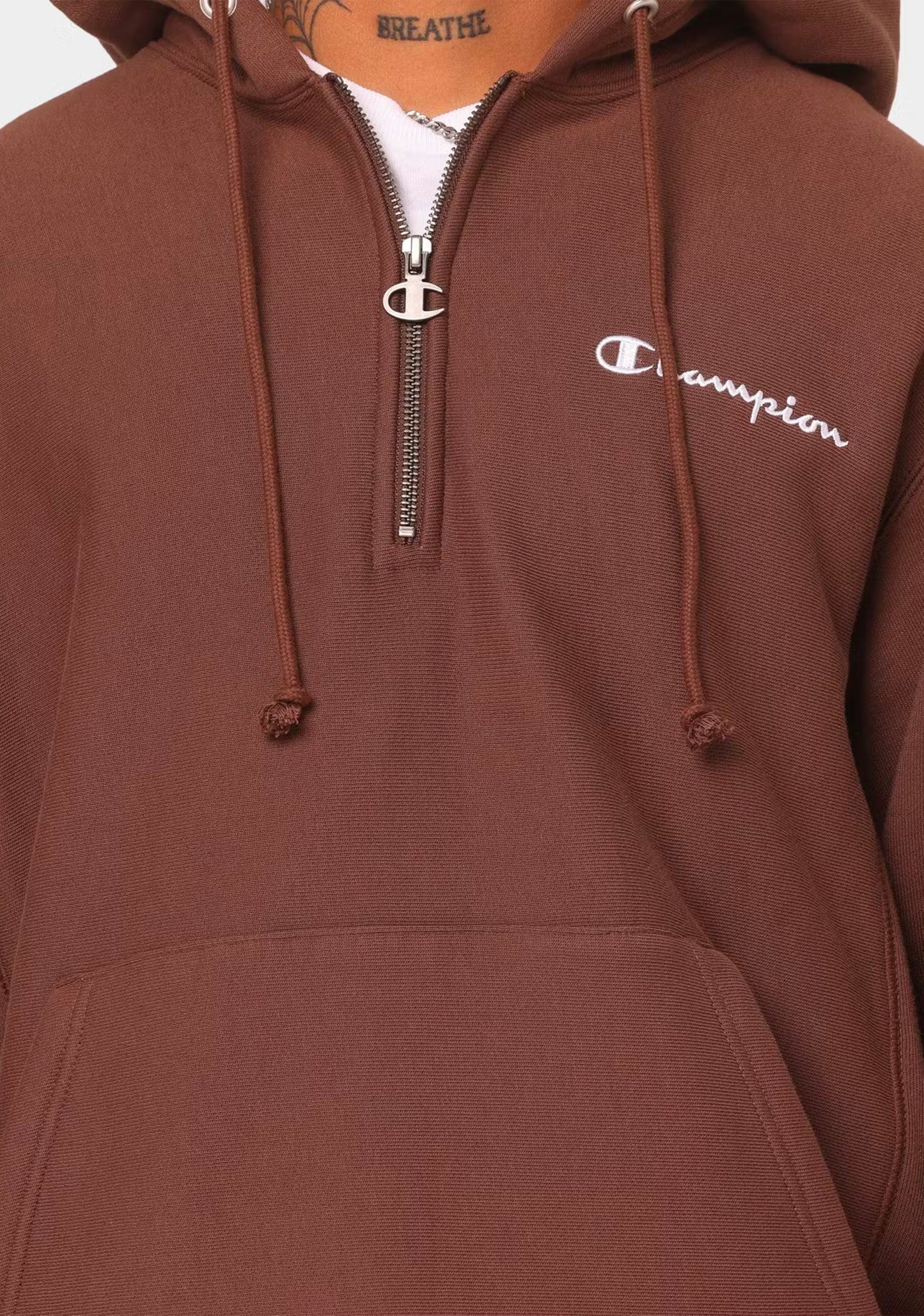 Champion Men's Reverse Weave Quarter Zip Hoodie
