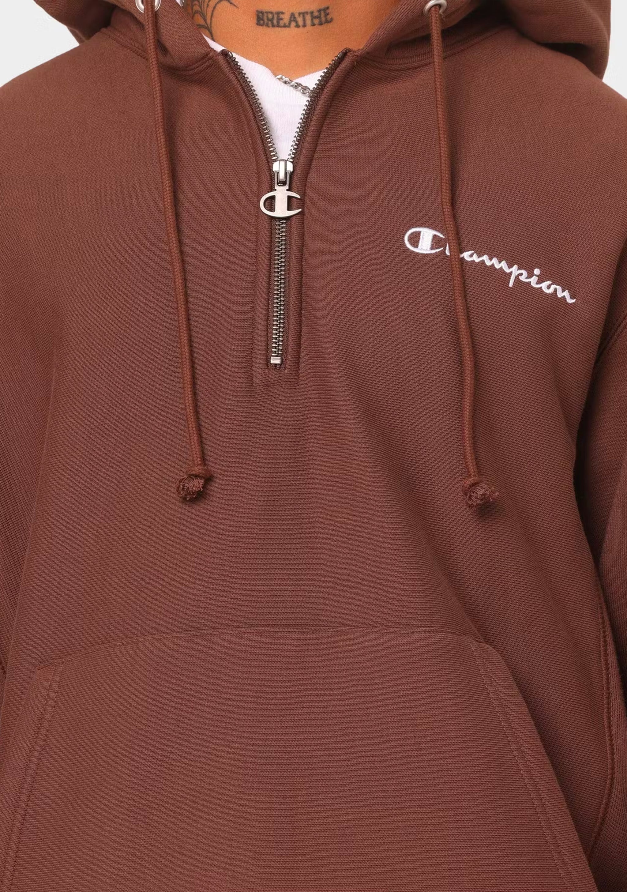 Champion Men's Reverse Weave Quarter Zip Hoodie