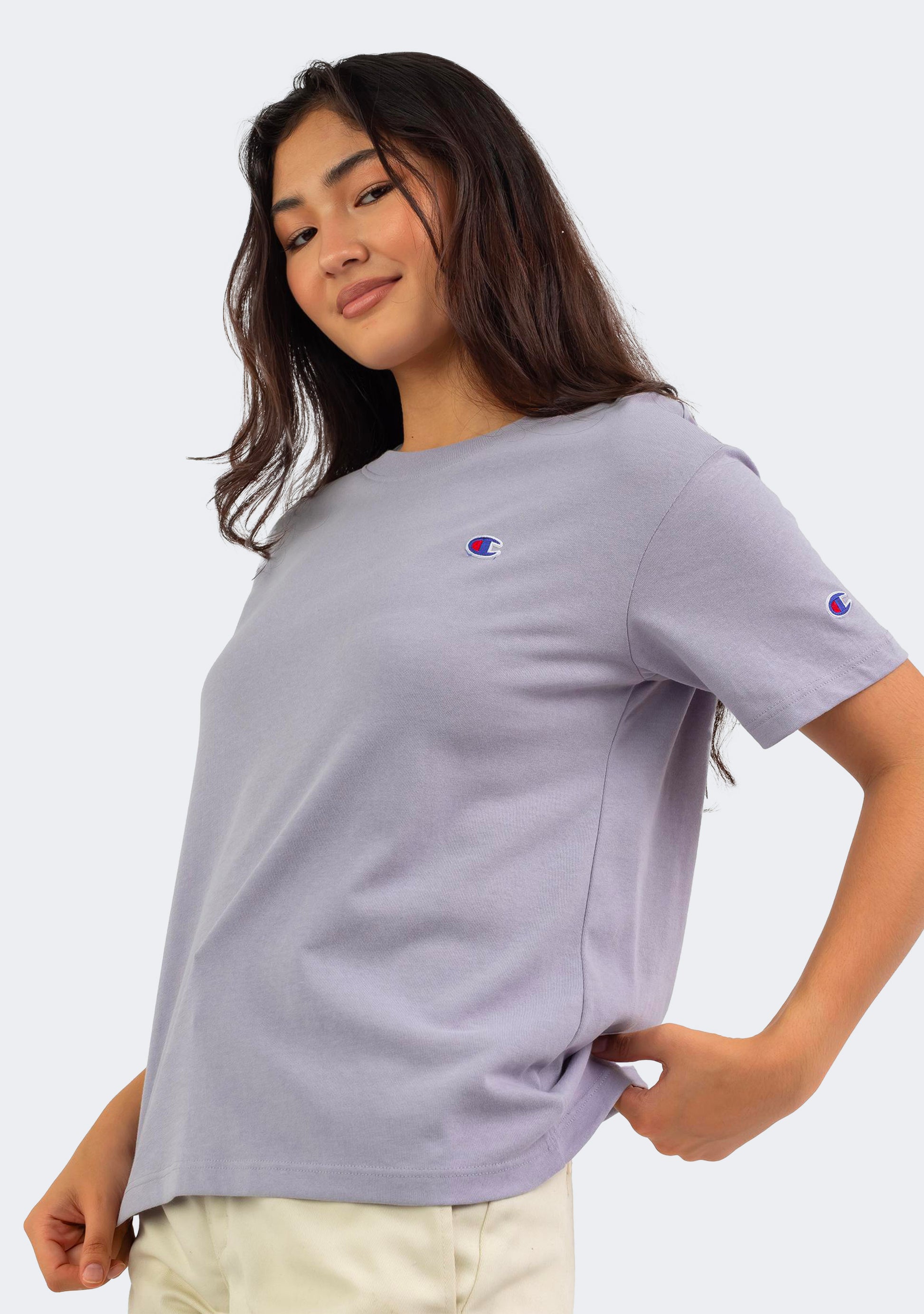 Champion Women's Recycled Jersey C Logo Tee