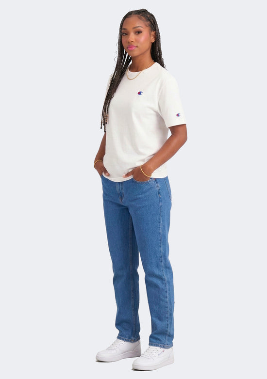Champion Women's Heritage Small C Logo Tee