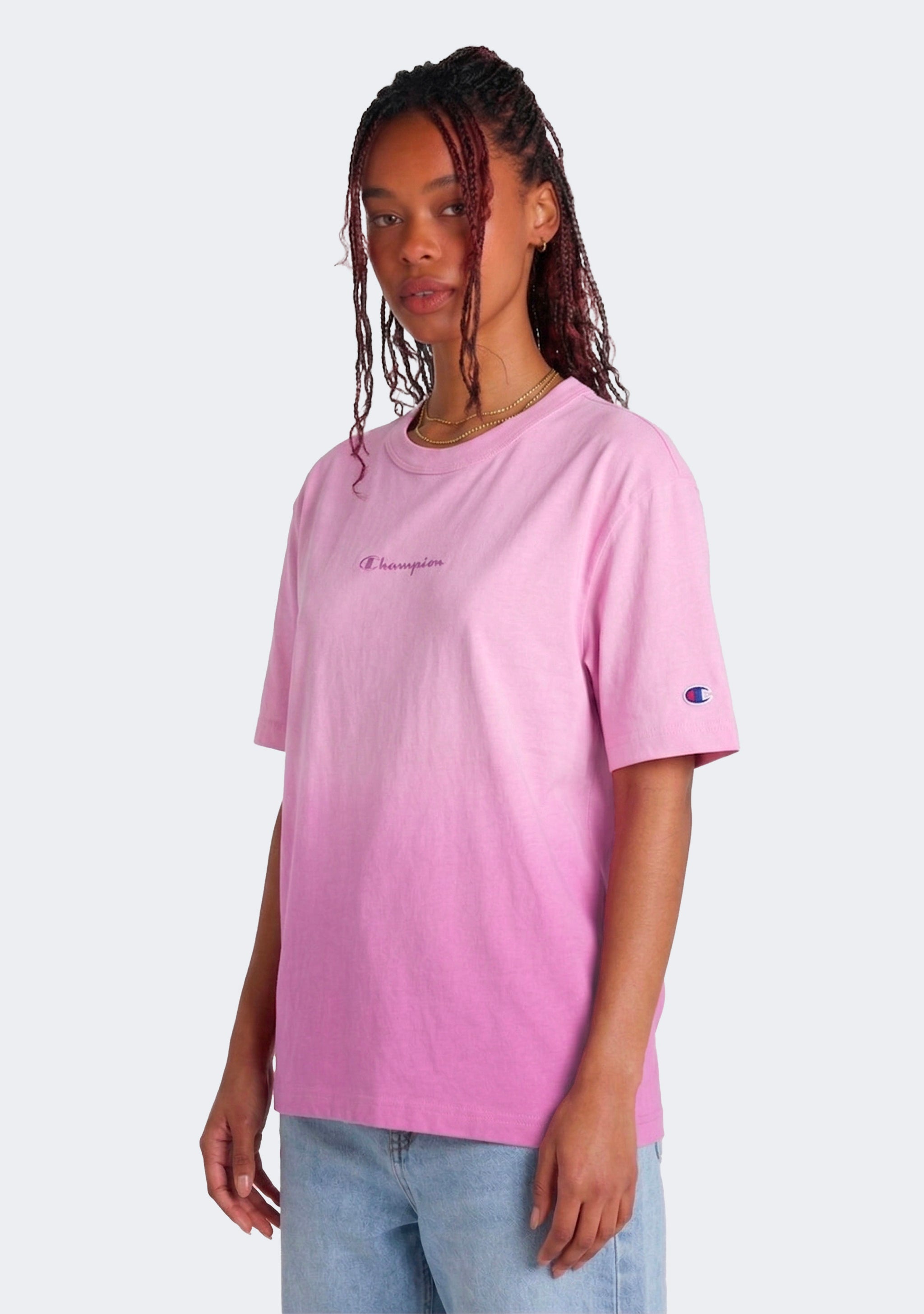 Champion Women's Heritage Ombre Boyfriend Tee