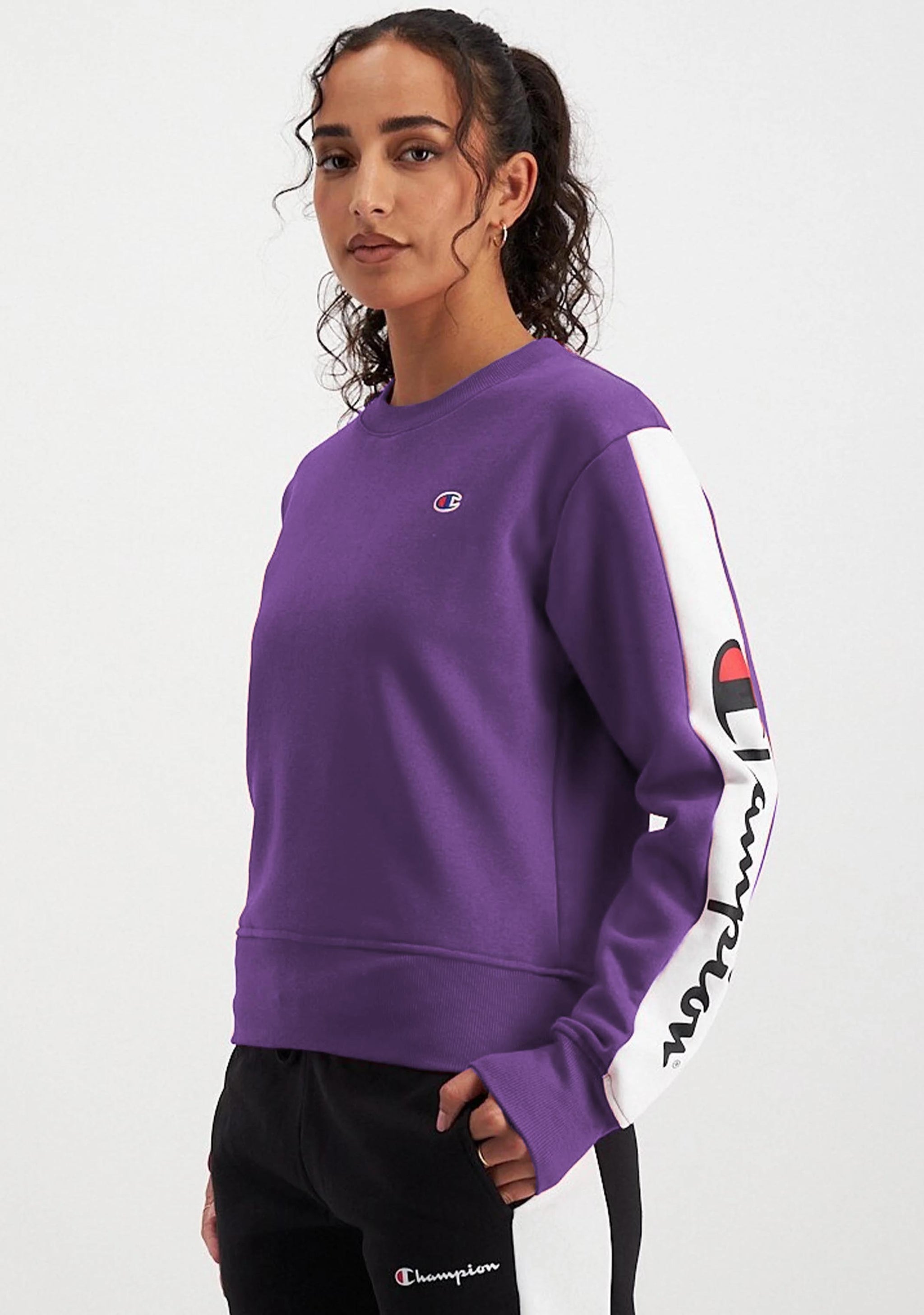 Champion Women's Sporty Panel Crew – Jim Kidd Sports