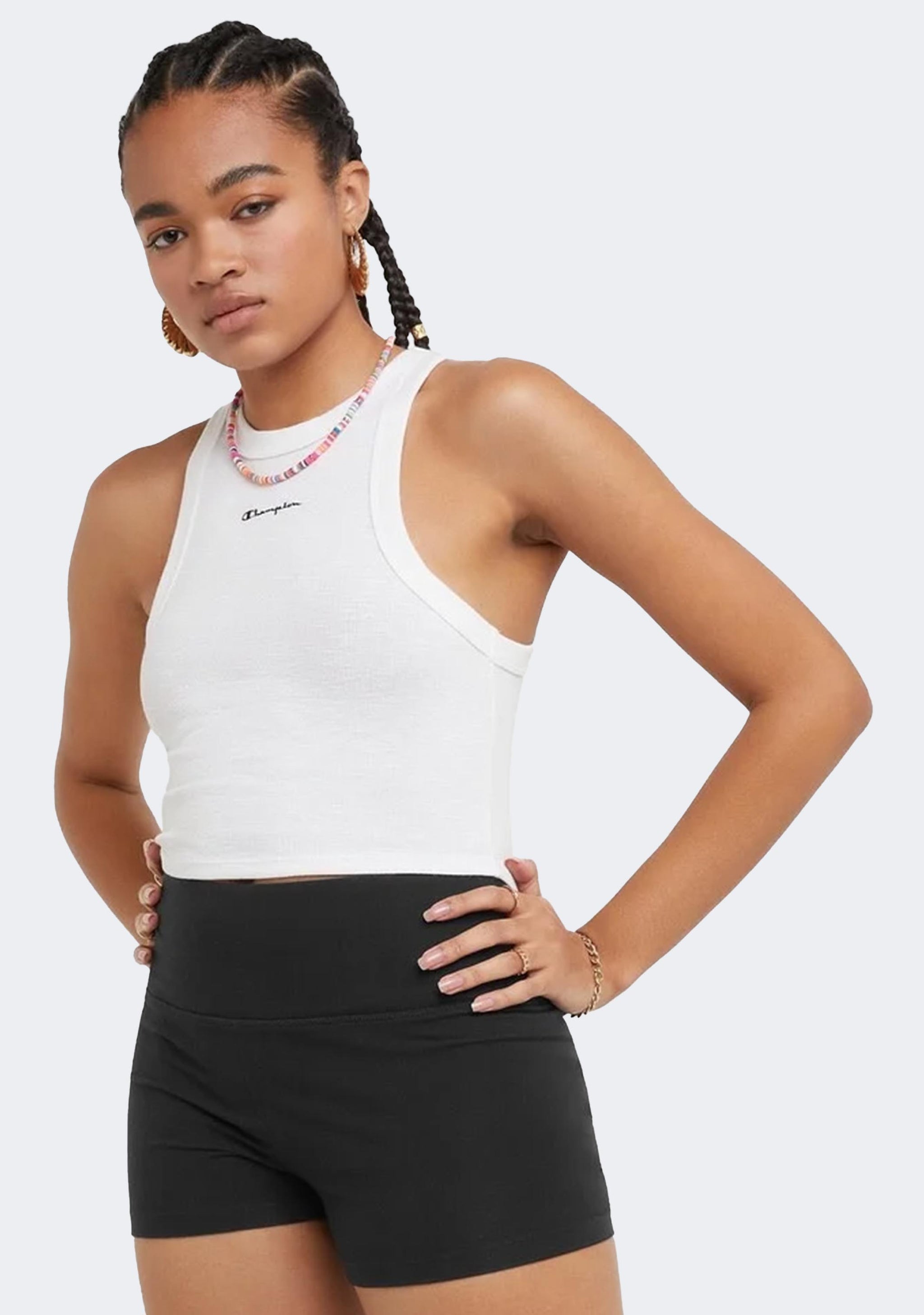 Champion Women's Lifestyle HN Fit Rib Tank