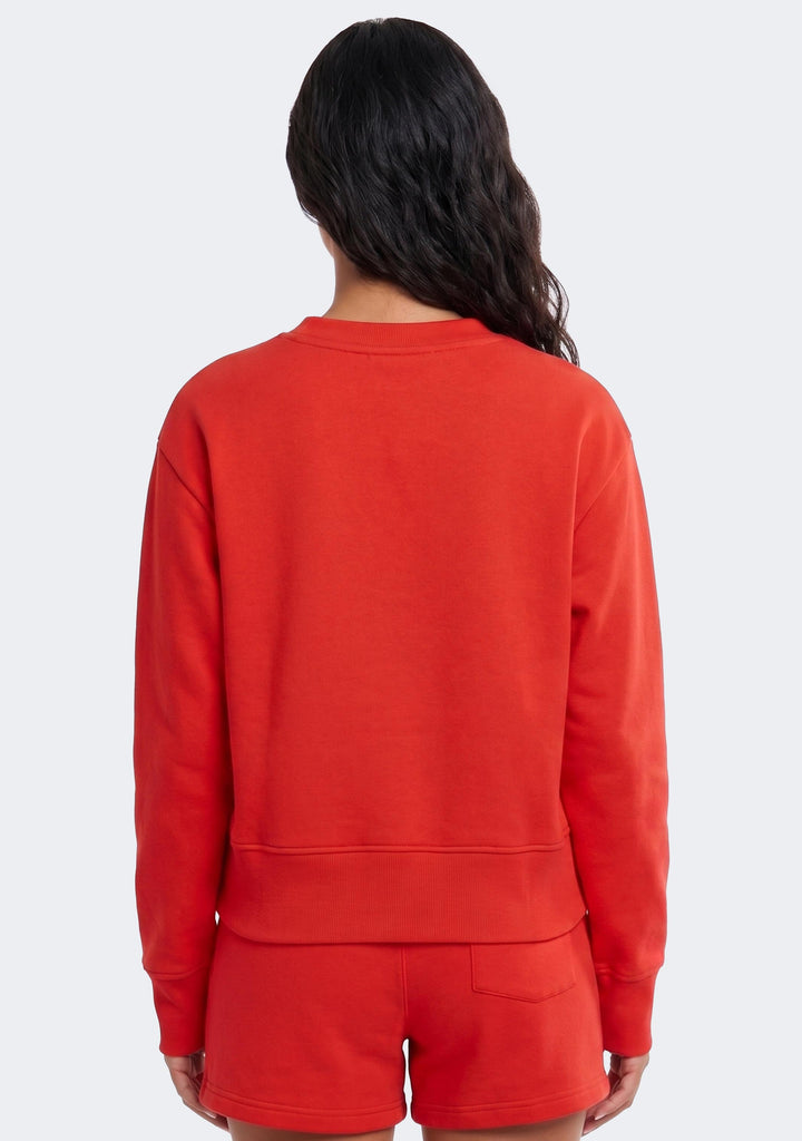 Champion Women’s Sporty Graphic Crop Crew