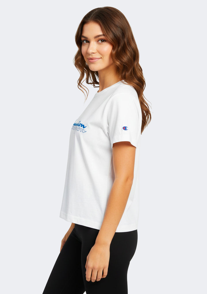 Champion Women's Graphic Sporty Crop Tee