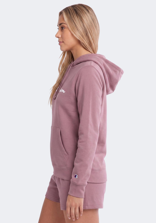 Champion Women’s Script Hoodie Lilac