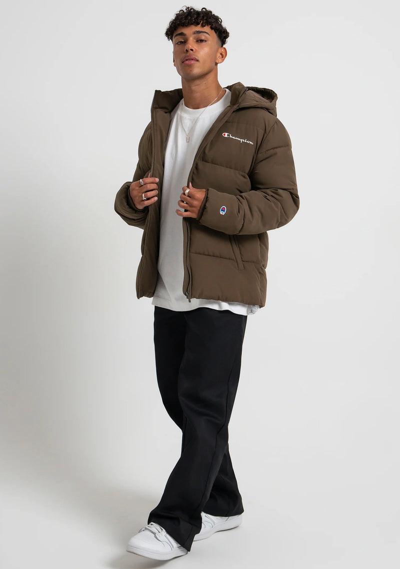 Men's champion store puffer jacket