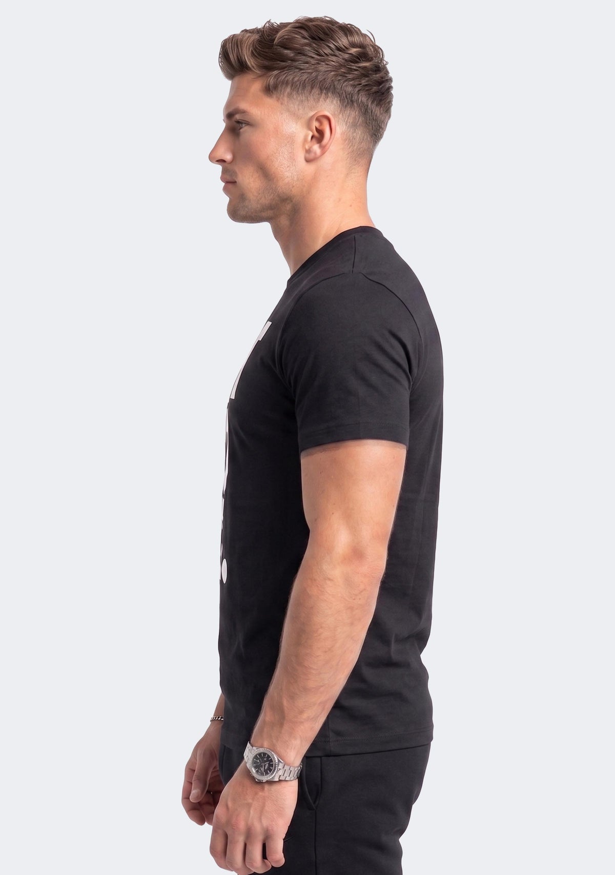 Nike Men's Sportswear “Just Do It.” T-Shirt Black/White