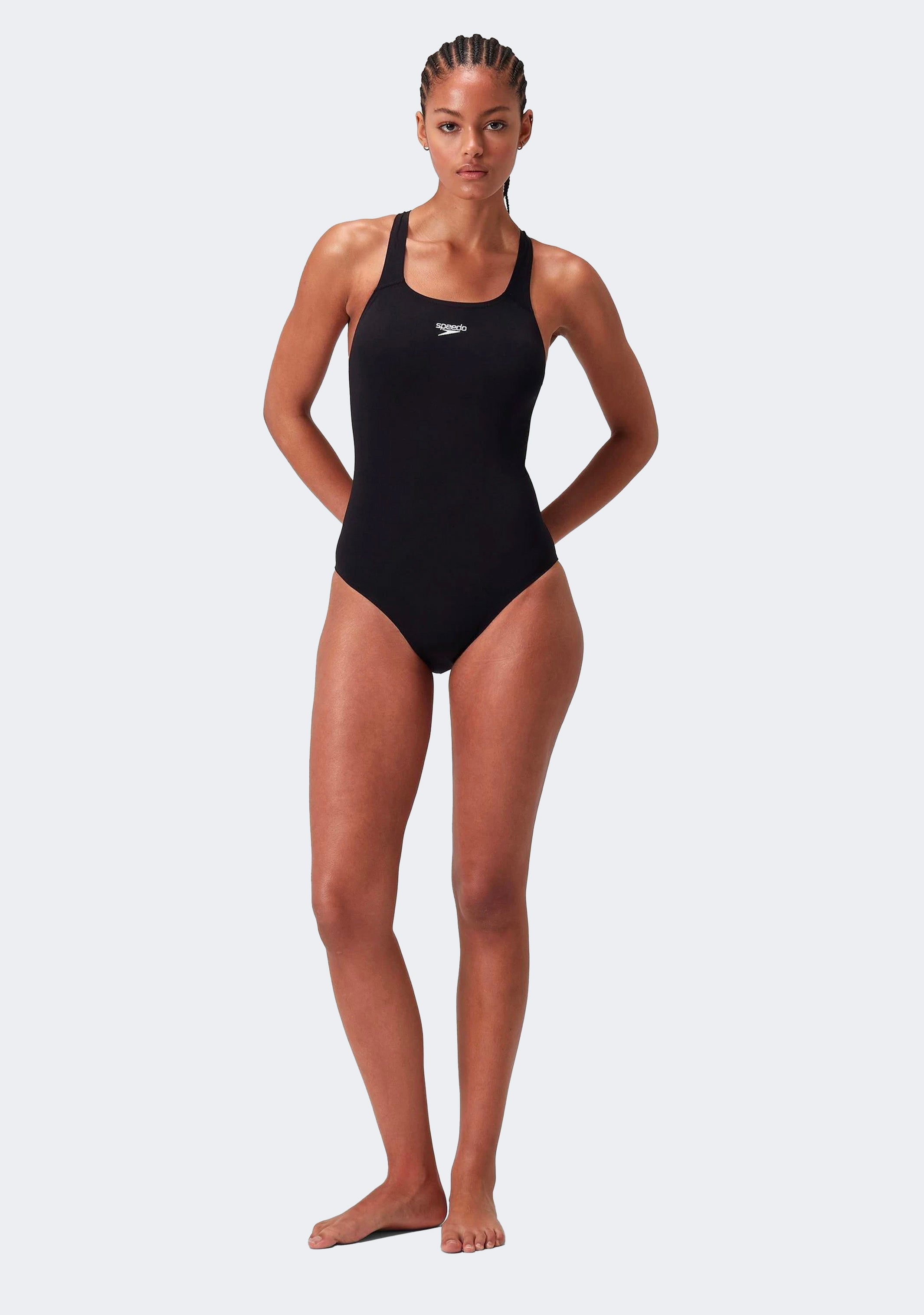 Speedo Women's Endurance+ Medalist Swimsuit Black – Jim Kidd Sports