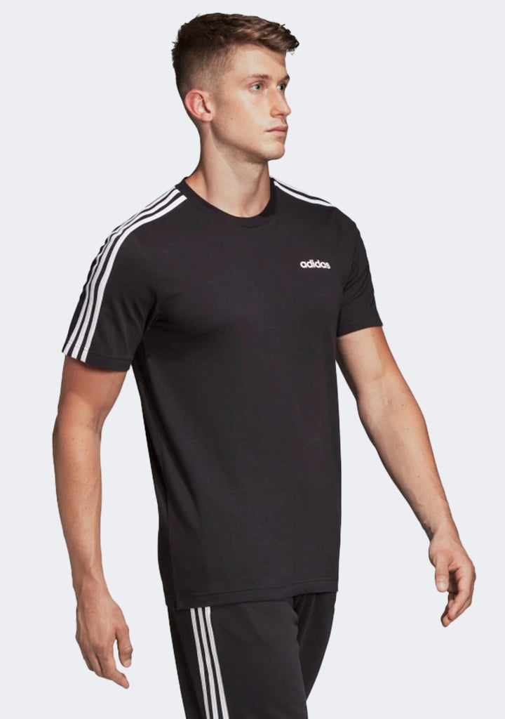 Adidas Men’s Essentials 3 Stripe Tee