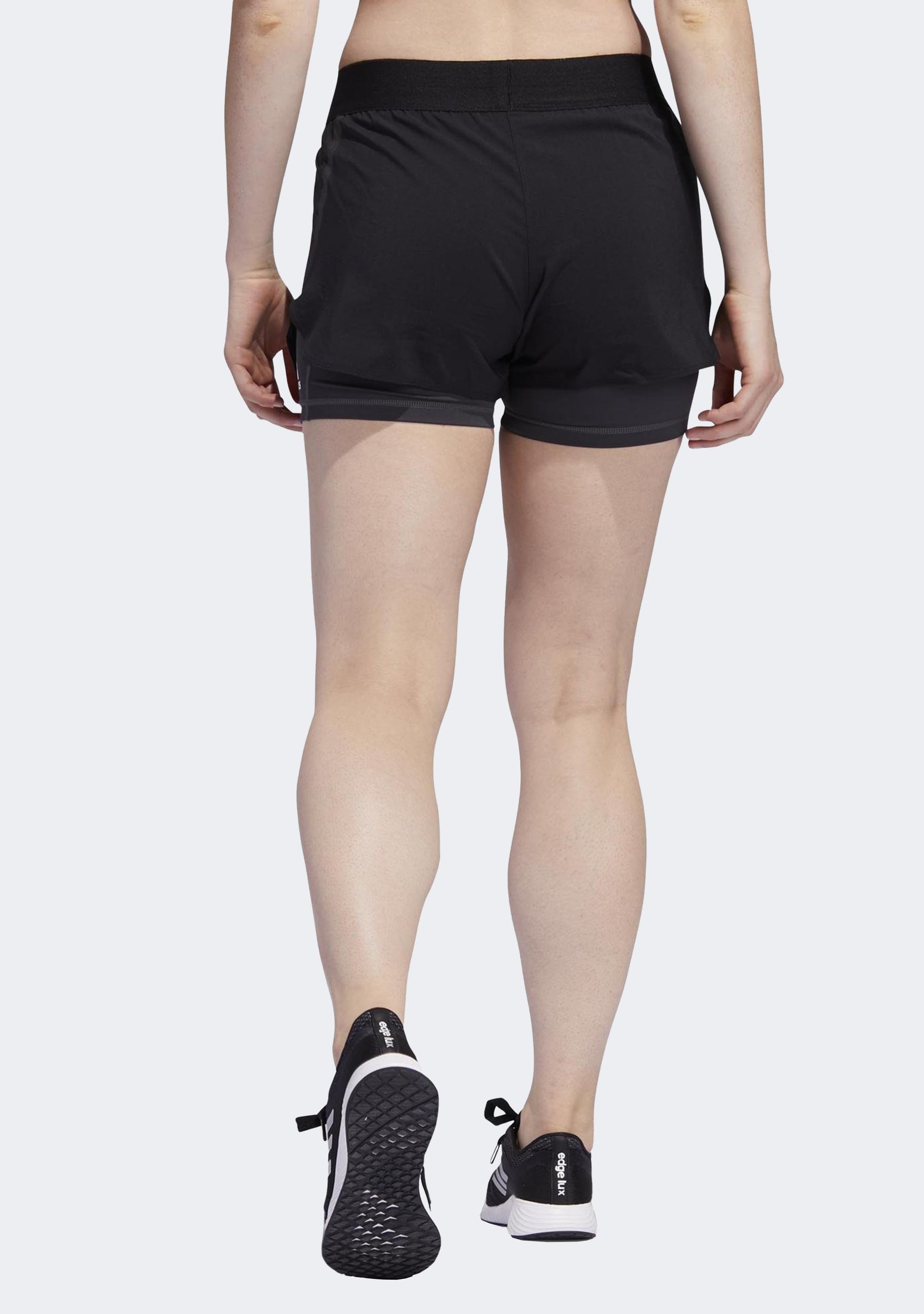 Adidas Women's Alphaskin Two-in-One Shorts