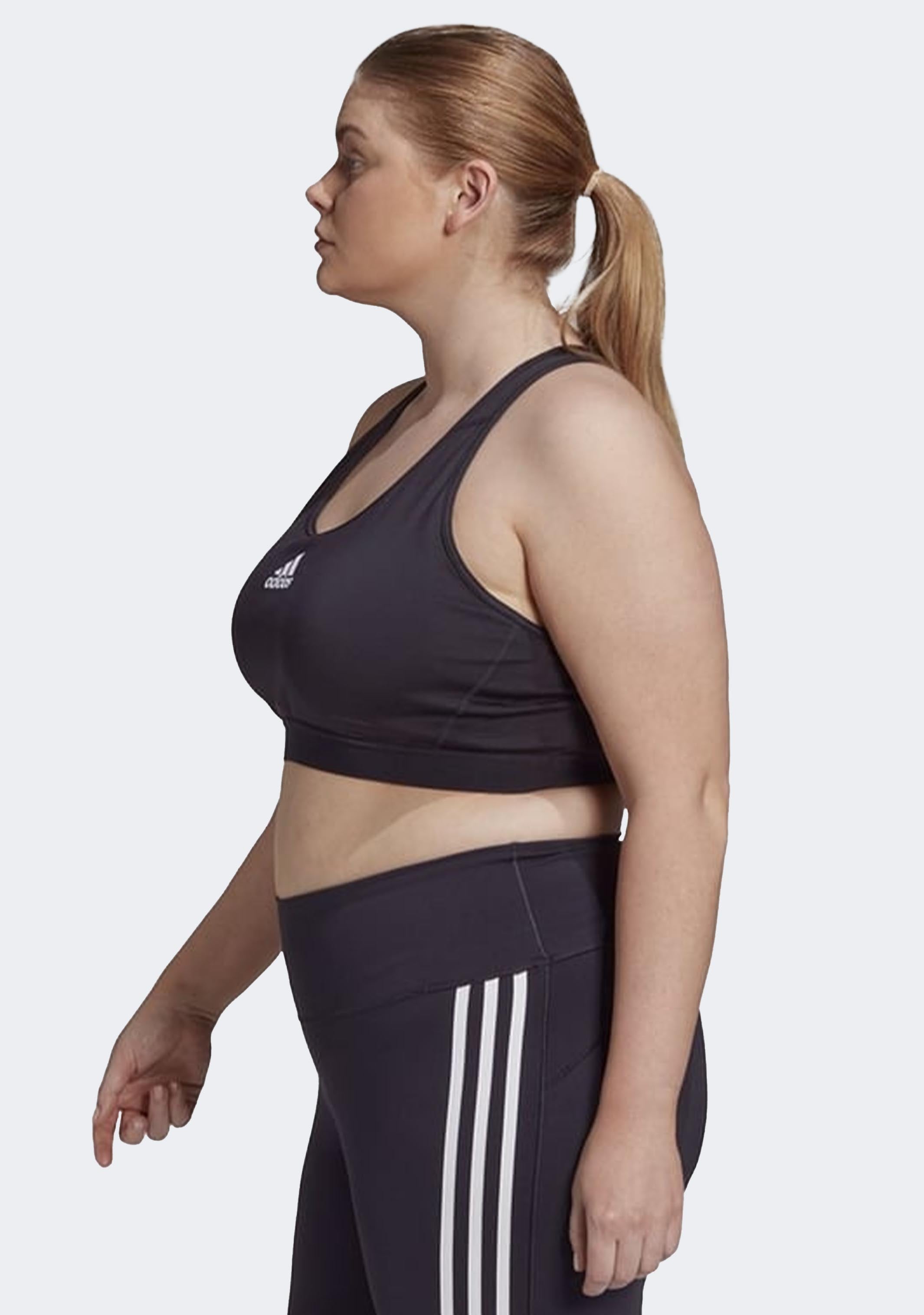 Adidas Women's Don't Rest Alphaskin Padded Bra (Plus Size)