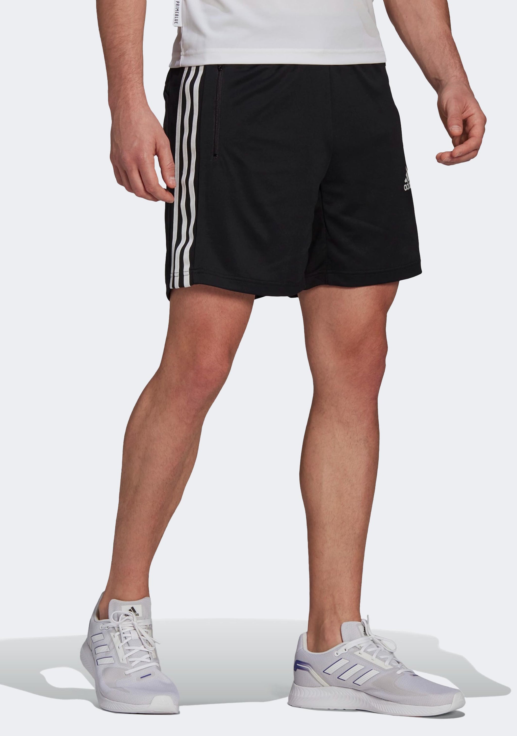 Adidas Men's Designed To Move Sport 3-Stripes Shorts