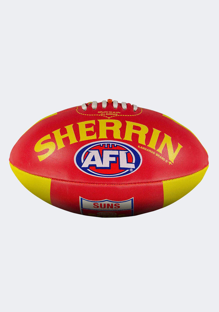 Sherrin Gold Coast Suns All Surface Football