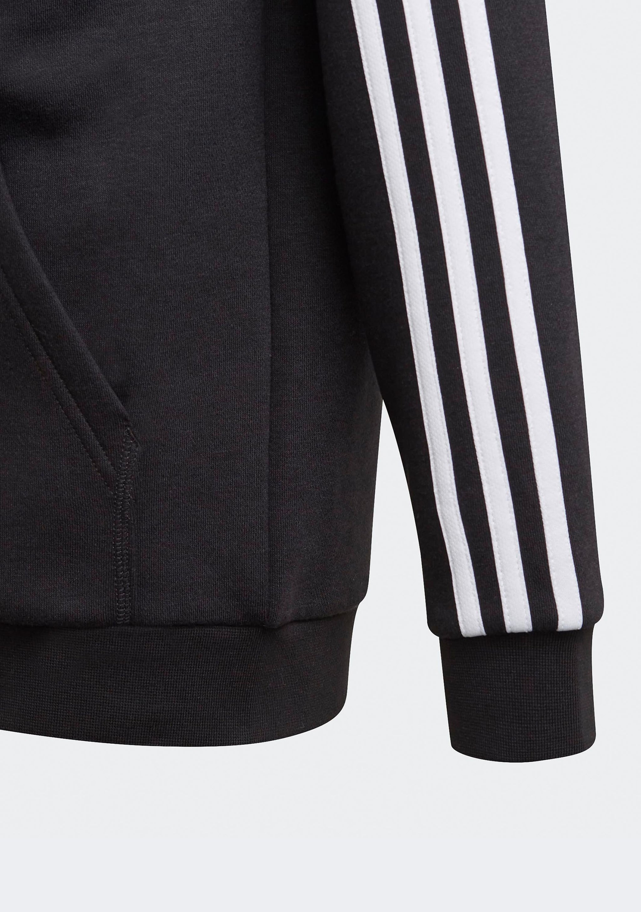 Adidas Boys' Essentials 3-Stripes Full-Zip Hoodie