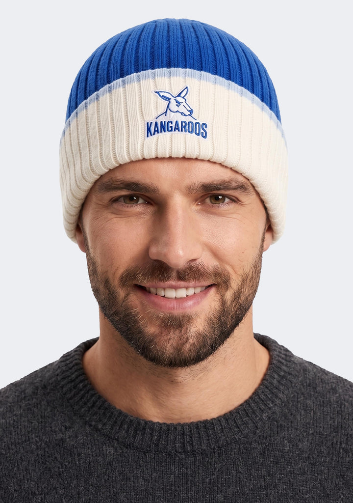 Sekem AFL Adults North Melbourne Rib Beanie