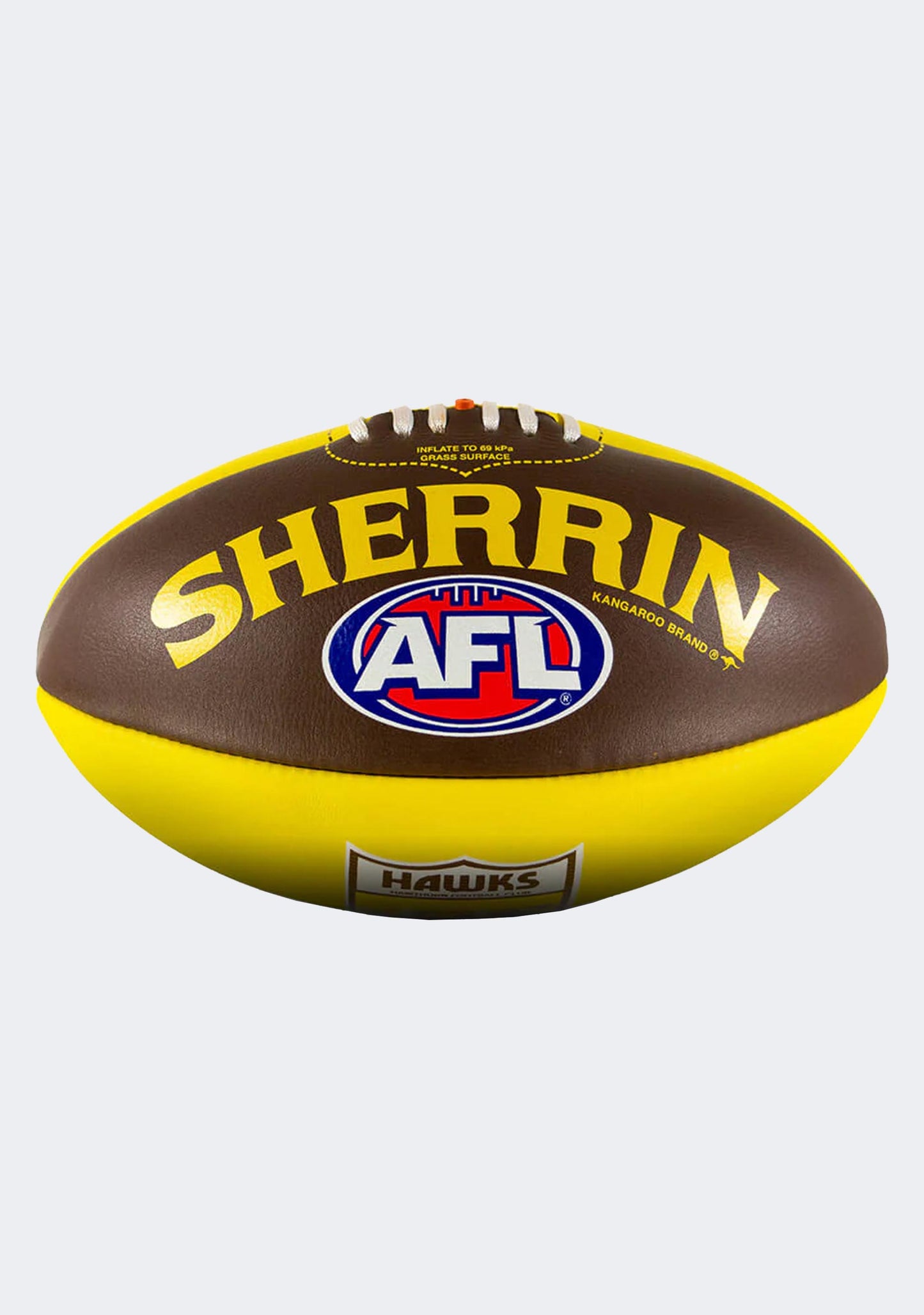 Sherrin Hawthorn Hawks Team Leather Football