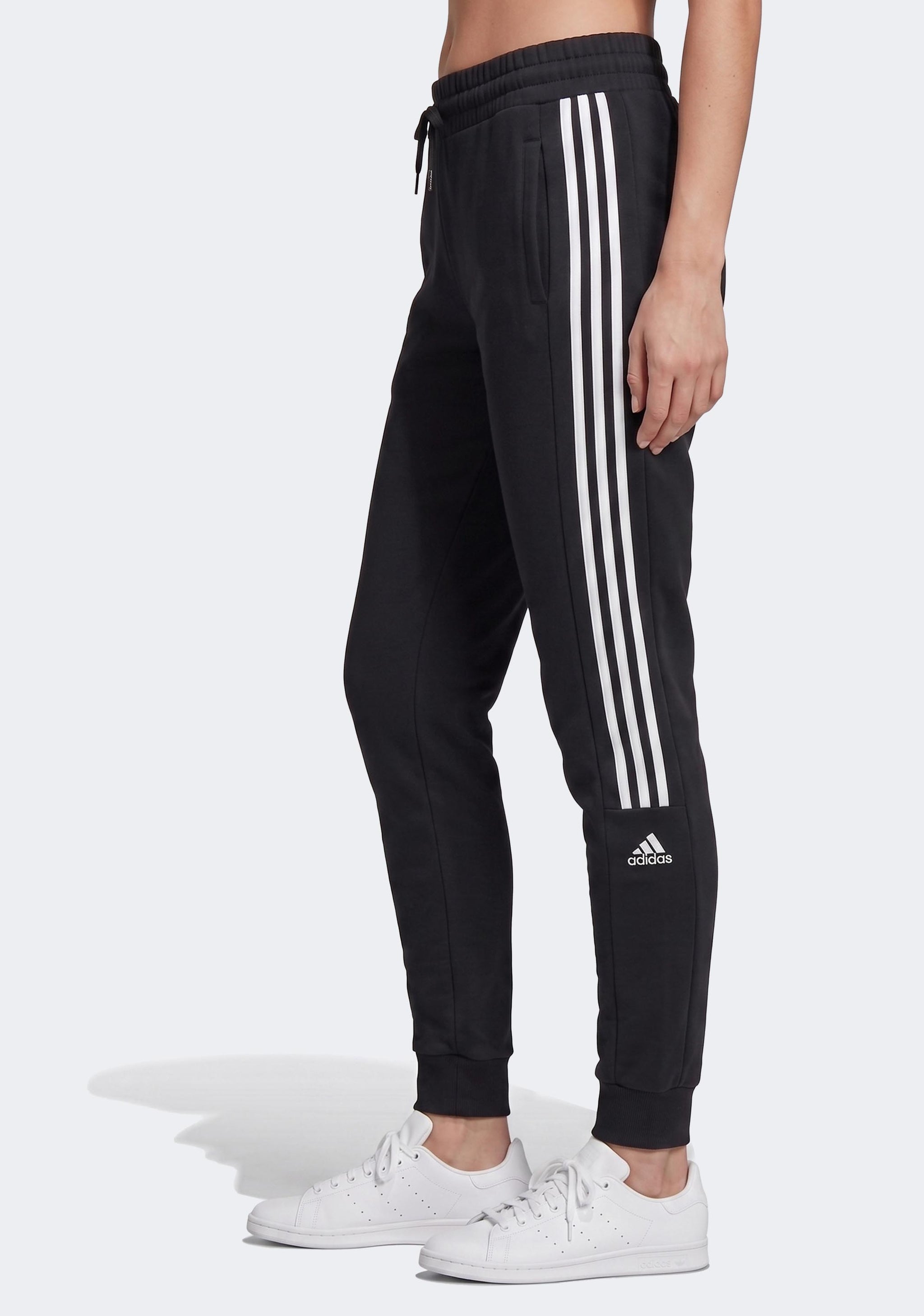 Adidas Women's Colour Block 3-Stripe Tapered Pants