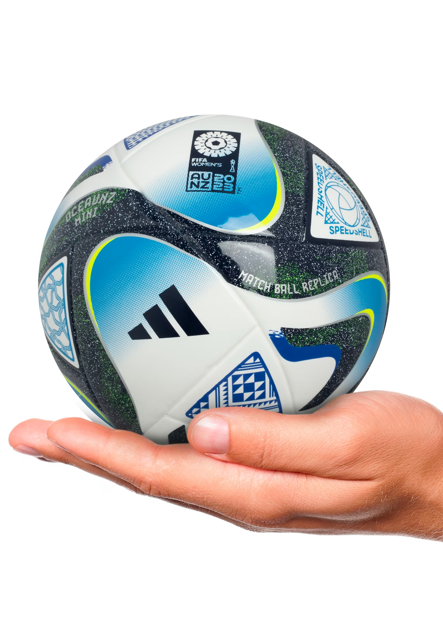 Adidas OCEAUNZ Mini Ball FIFA Women's World Cup™ Official Mini Ball <br> HT9012