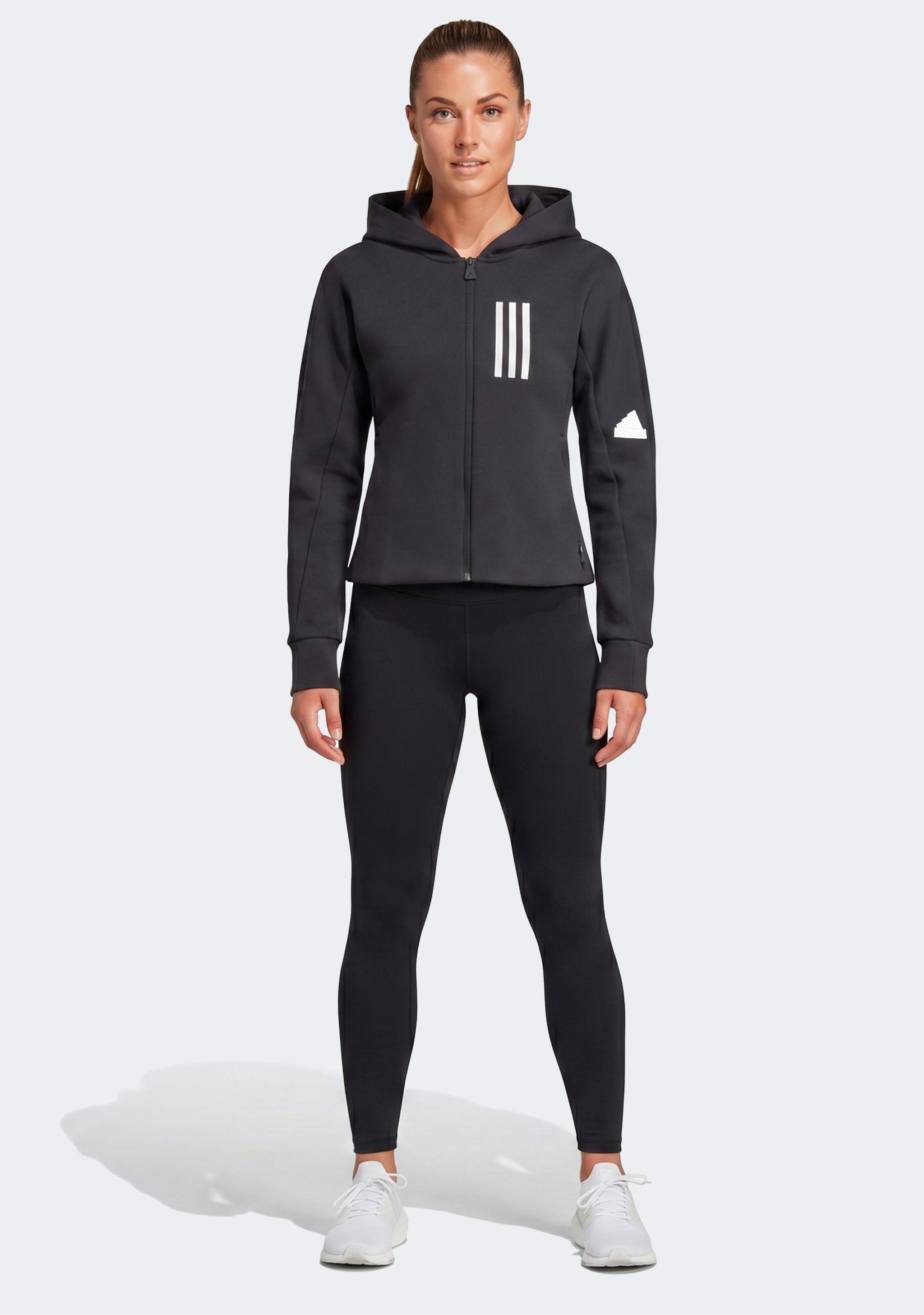 Adidas Women's Mission Victory Slim Fit Full-Zip Hoodie