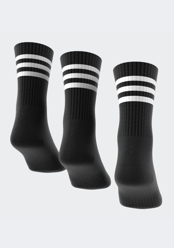 Adidas 3-Stripes Cushioned Crew Socks 3 Pack