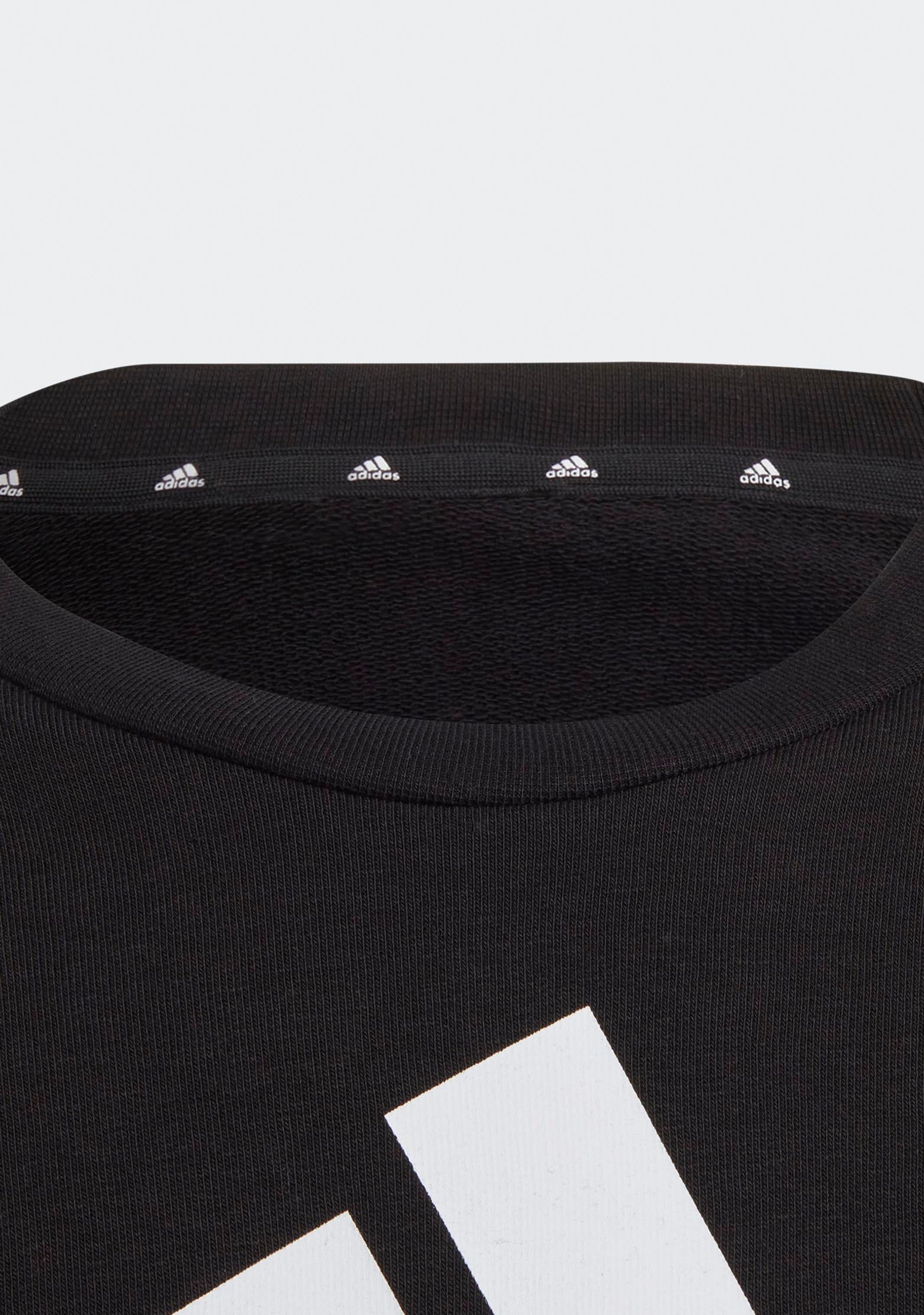 Adidas Girls’ Essentials Big Logo Cotton Sweatshirt