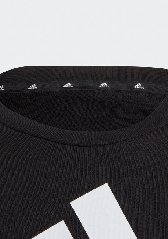 Adidas Girls’ Essentials Big Logo Cotton Sweatshirt