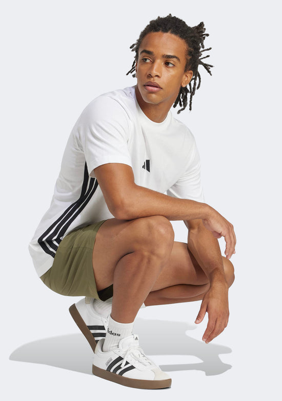 Adidas Men's Essentials 3-Stripes Single Jersey Tee