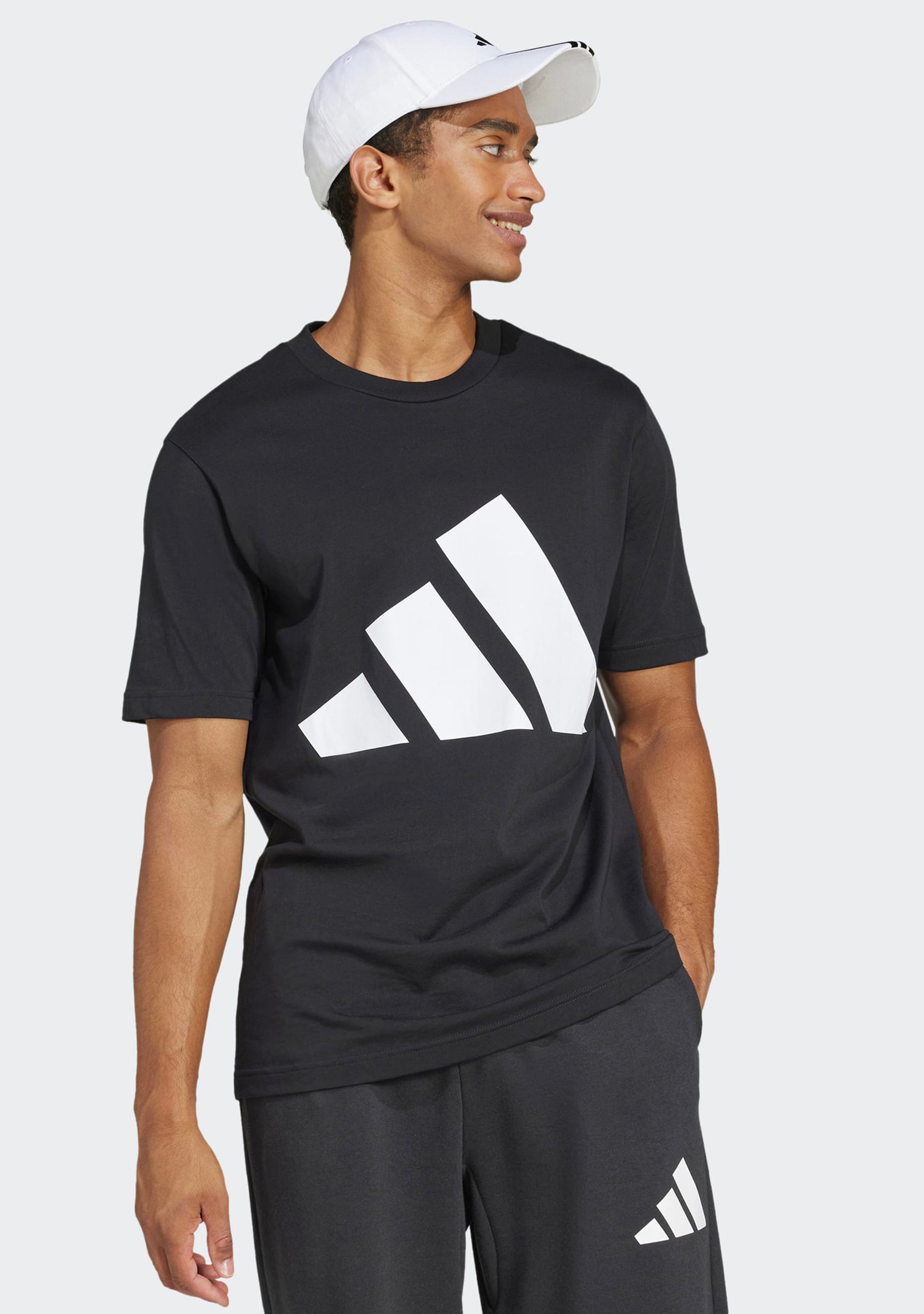 Adidas Men's Essentials Big Logo Tee