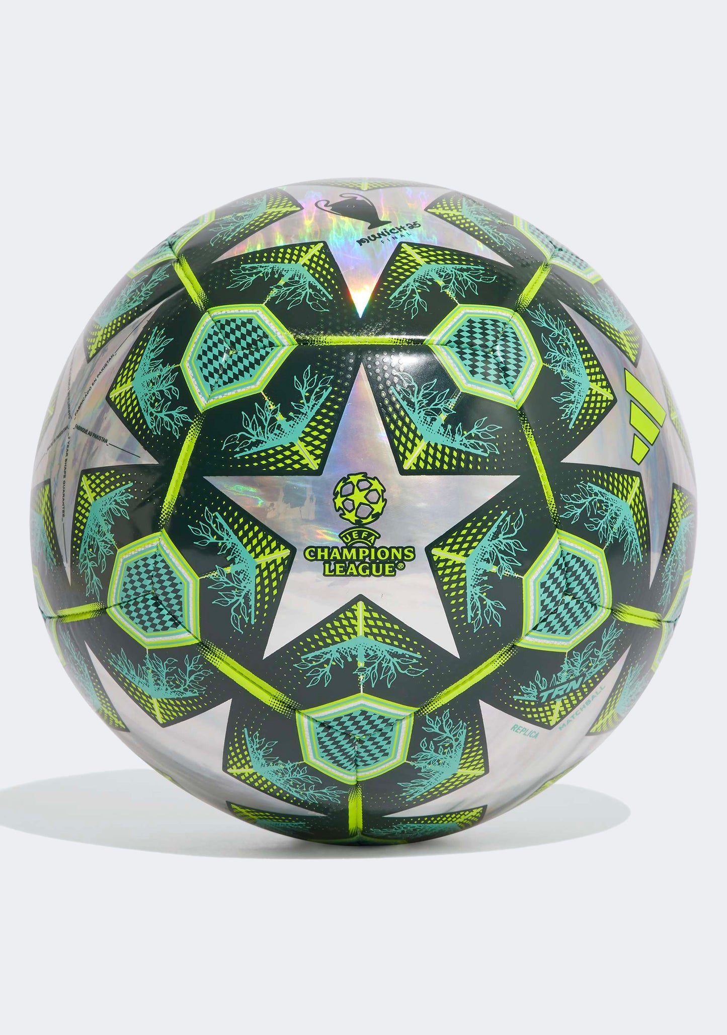 Adidas UEFA Champions League Training 24/25 Knockout Stages Foil Soccer Ball