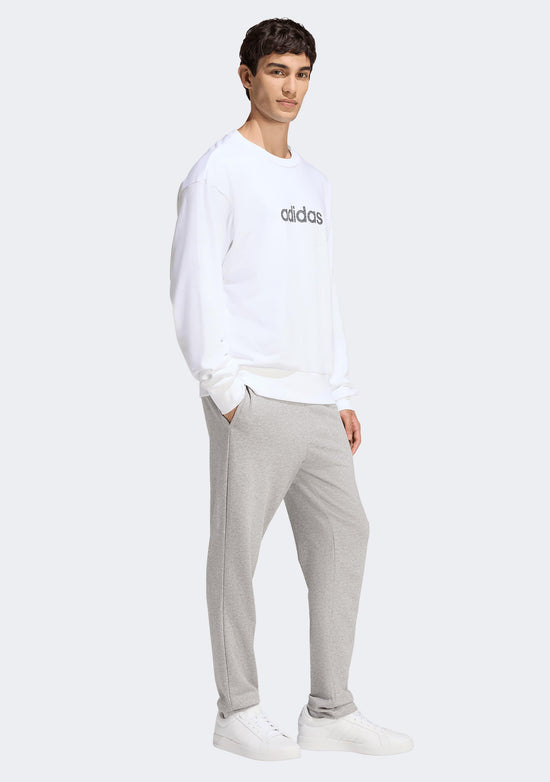 Adidas Men's French Terry Linear Logo Pants