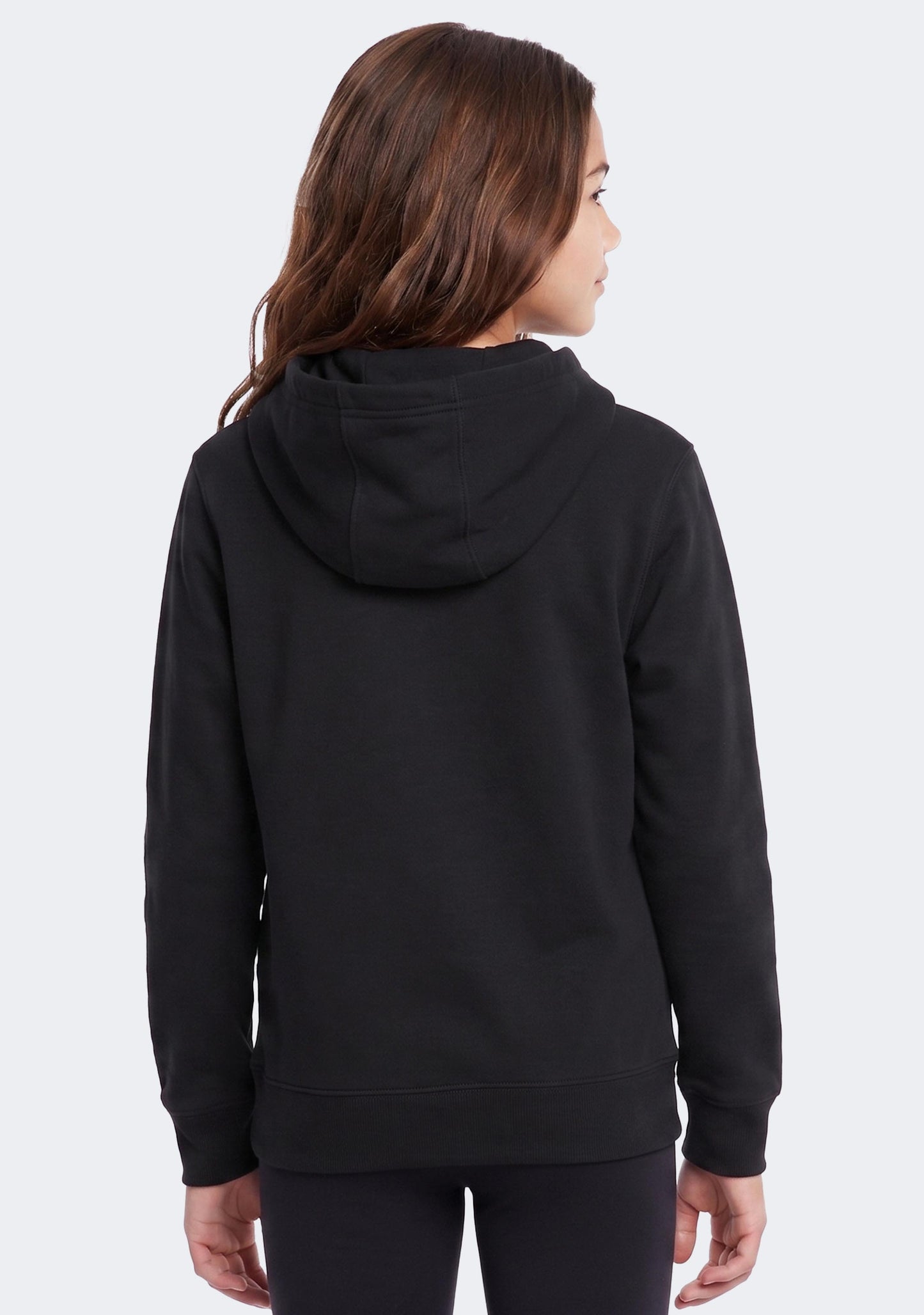 Champion Junior Script Hoodie Black