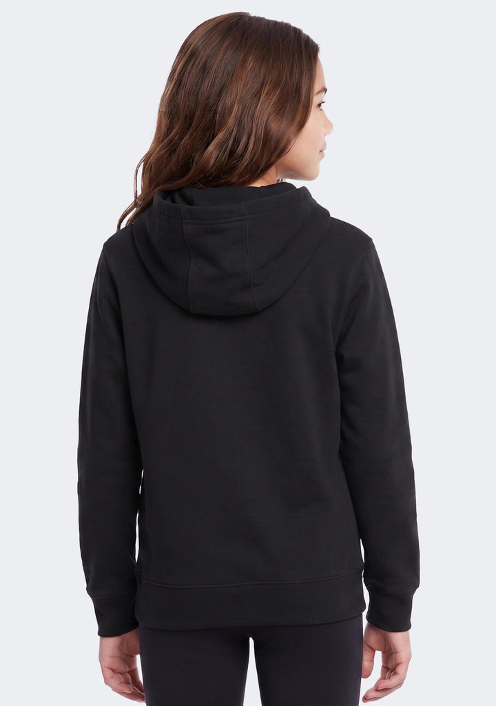 Champion Junior Script Hoodie Black