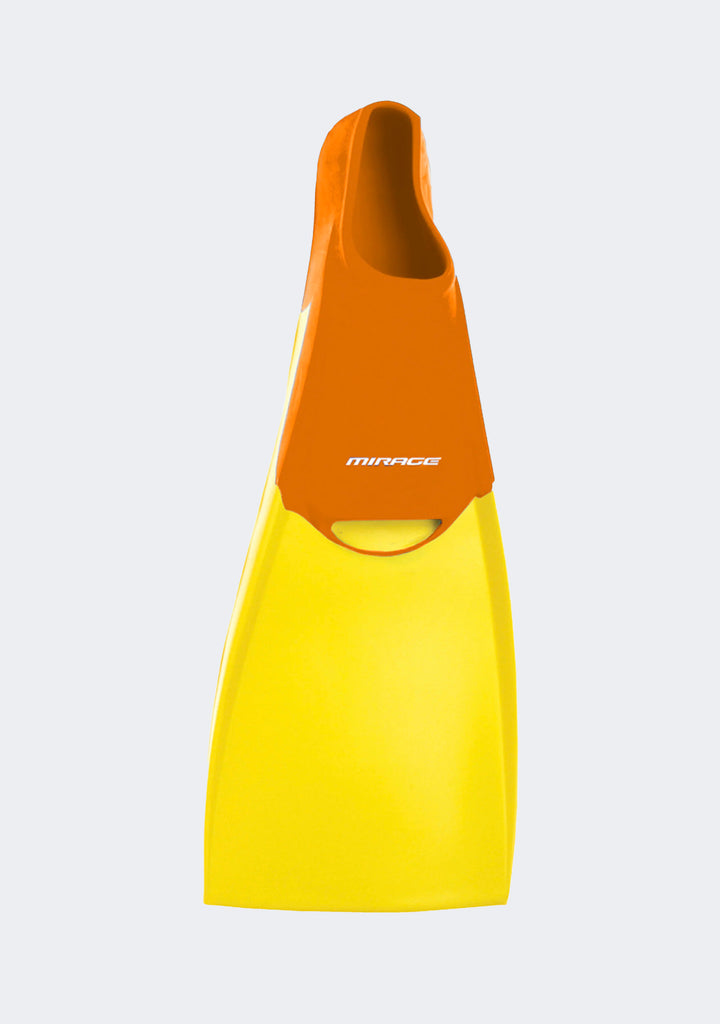 Mirage Deluxe Rubber Fins Orange