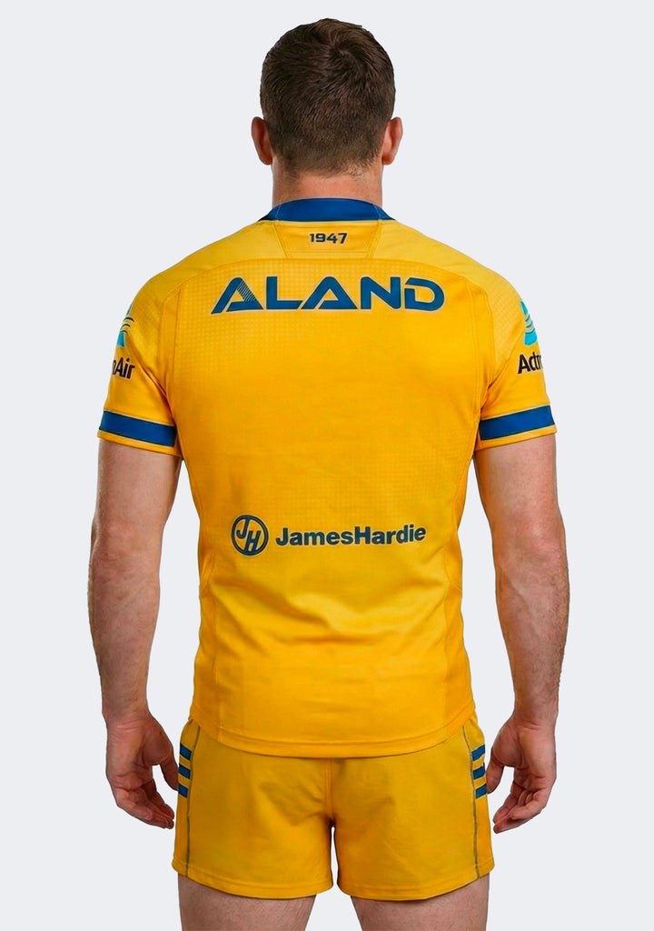 Macron Men's Parramatta Eels 2025 Replica Away Shirt