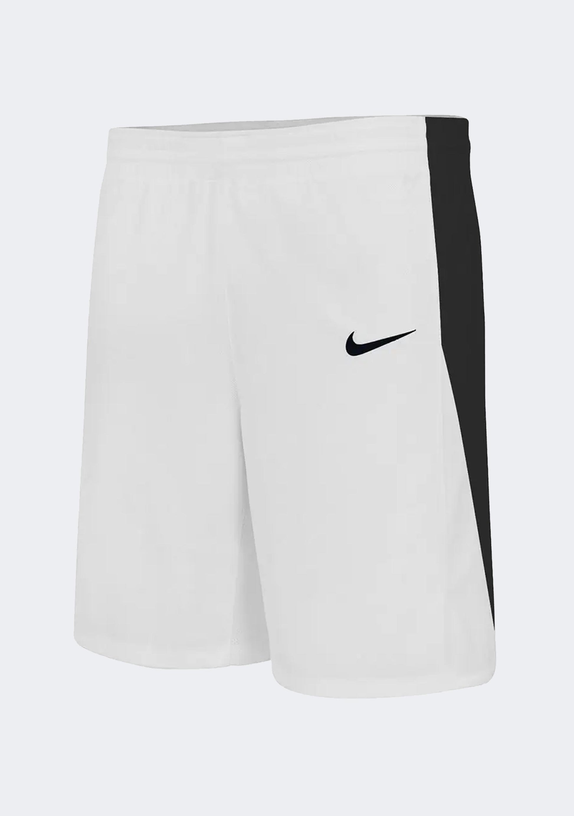 Nike Men's Team Basketball Stock Shorts - White/Black