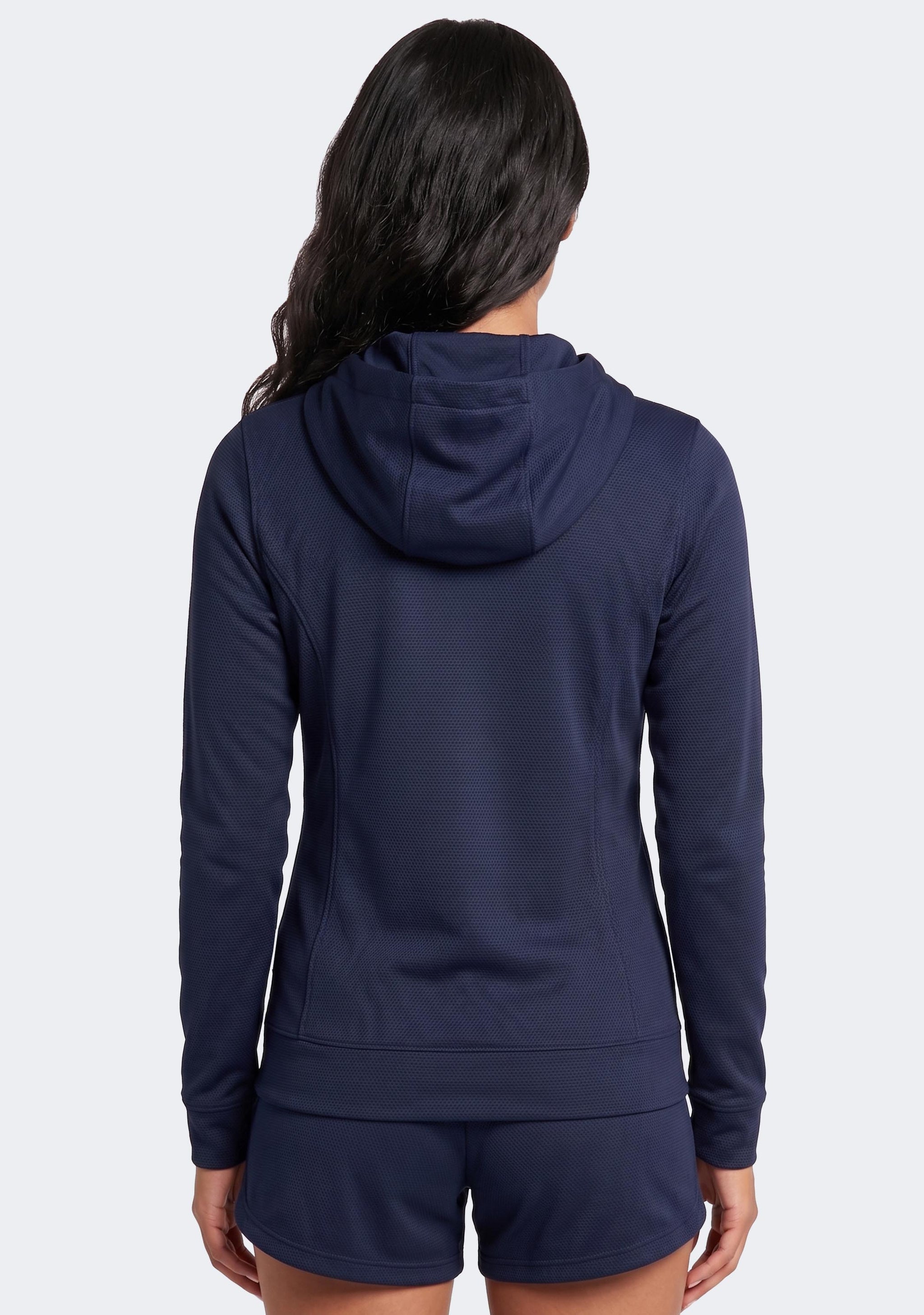 Nike Women's Team Basketball Full Zip Stock Hoodie Navy