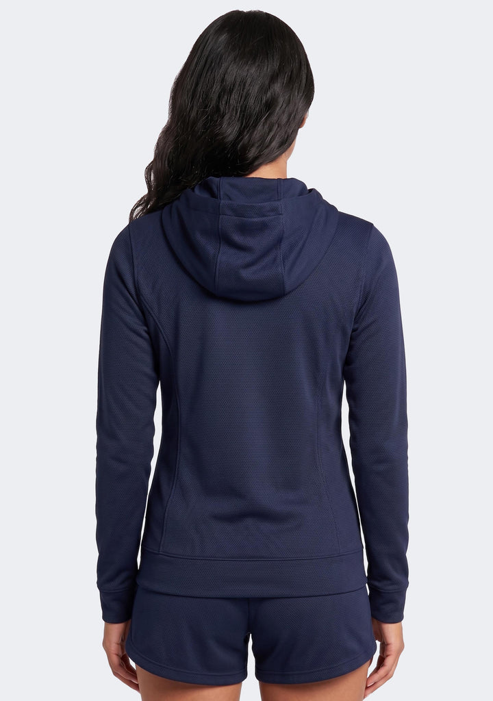 Nike Women's Team Basketball Full Zip Stock Hoodie Navy