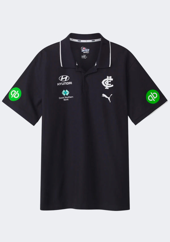Puma Men's Carlton FC 2026 Team Polo Navy